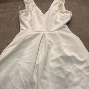 Elegant White Kids Dress